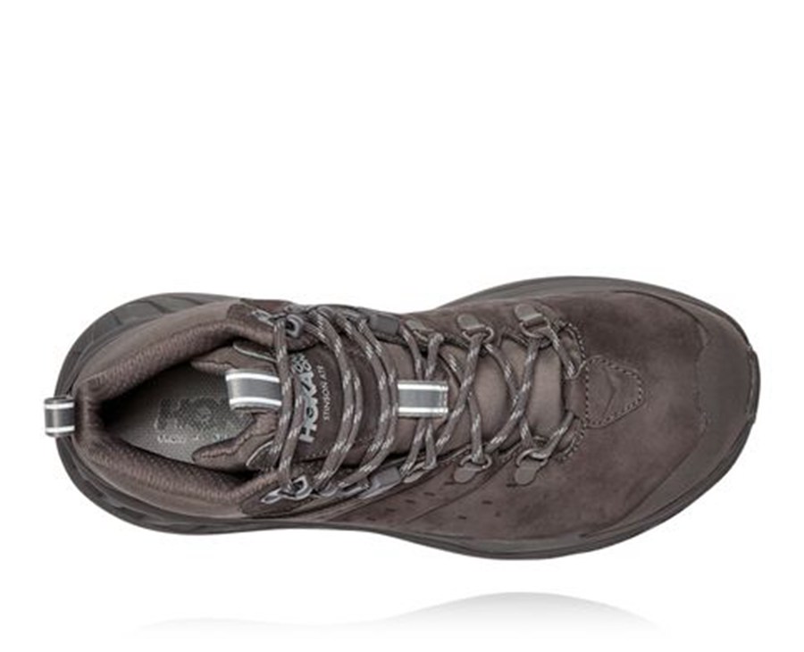 Sapatilhas Hoka One One Masculino Marrom - Stinson Mid Gore-Tex - 940-MBUROQ